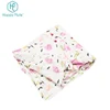 Happy flute anti-bacteria baby bath towel swaddle blankets muslin