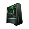 2019 latest Newest POWERCASE wholesale desktop pc computer case gaming transparent glass atx casings