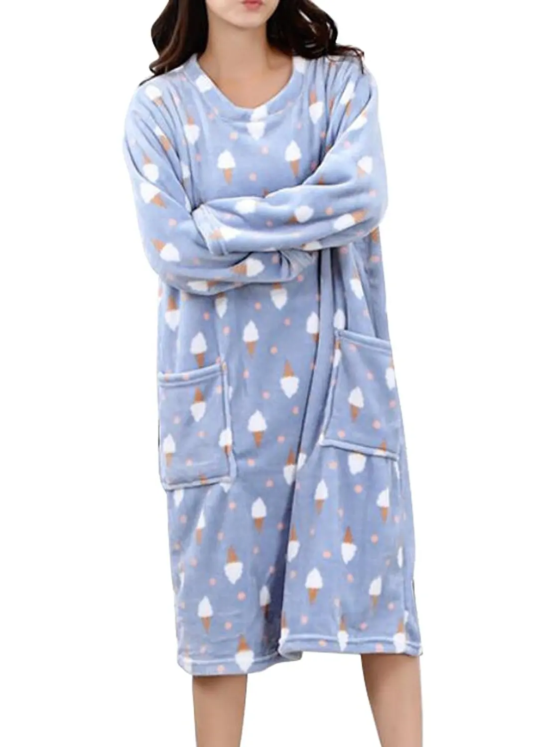 fleece nightdress