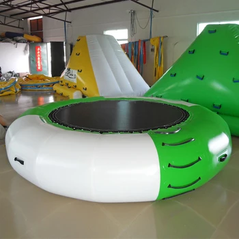 inflatable pool trampoline