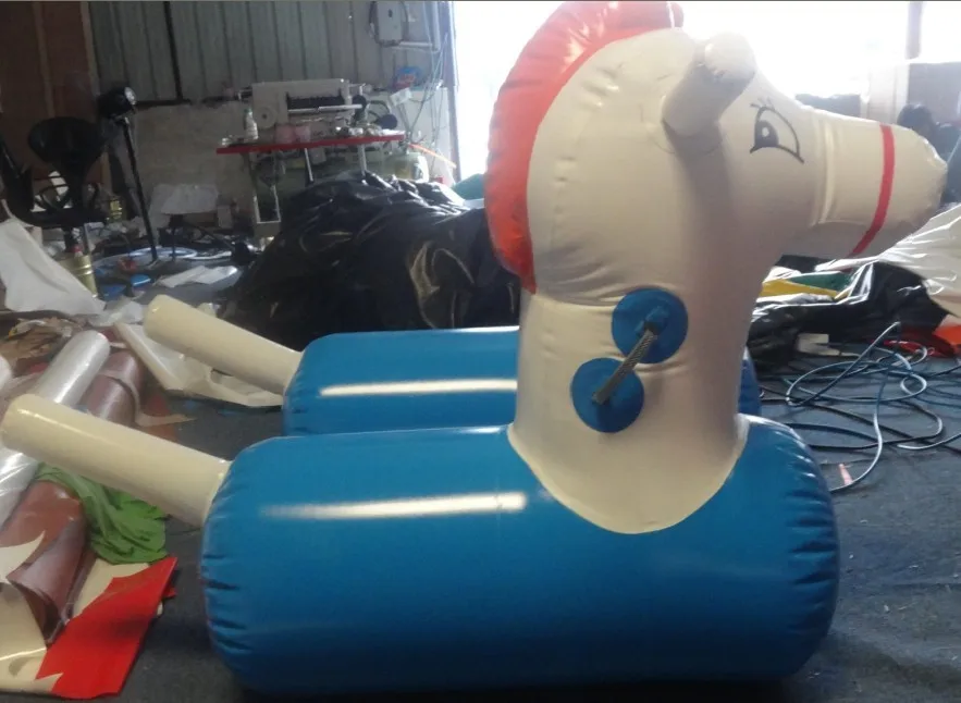large bouncy horse