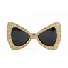 Oversized Sunglasses Women Luxury Gold diamond Butterfly Brand Designer Sunglasses For Ladies big frame shades Oculos