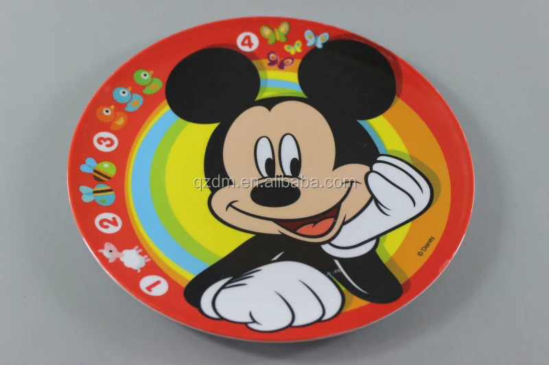 Food grade Plastic Children Dinner Plate