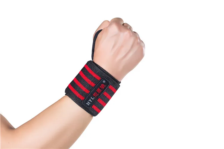 Hyl2633 Hot Sale Certificate Custom Sport Wrist Wraps For Powerlifting