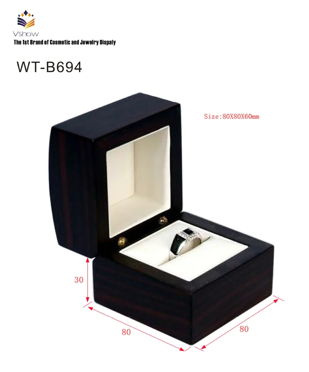 Custom Multiple Velvet Wedding Ring Box 