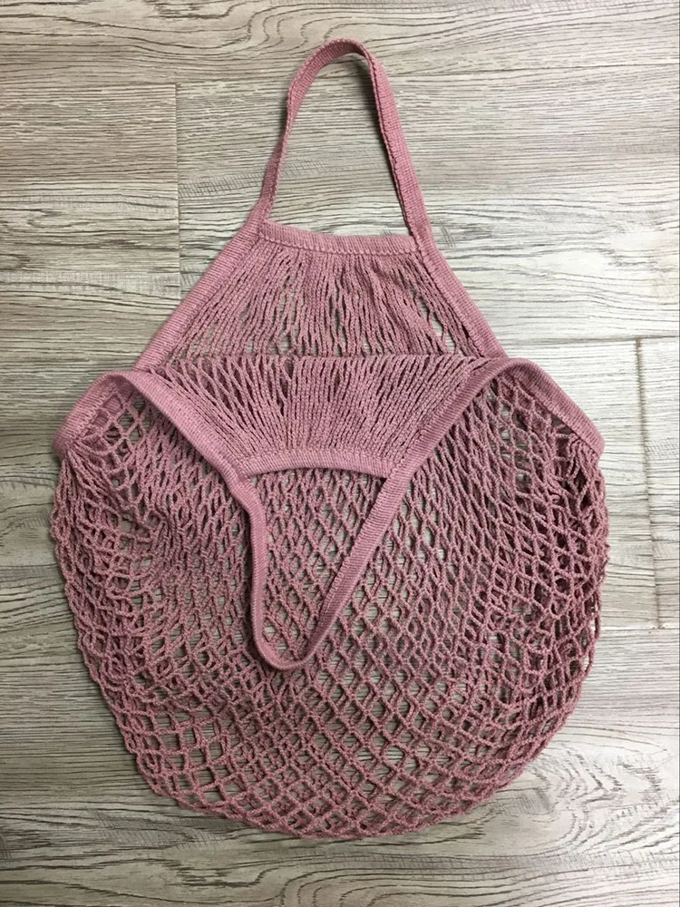 mesh farmers market bag