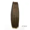 Top Quality Popular piano color 1/30# animal hair mixed synthetic fiber Perm Straight yaki braiding hair