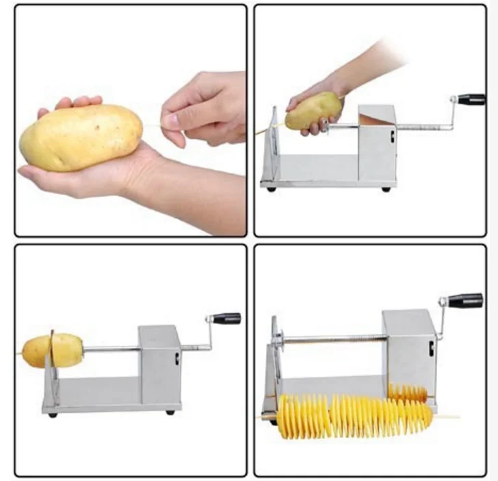 Fhsp01 New Commercial Spiral Potato Cutter For Sale Buy Spiral