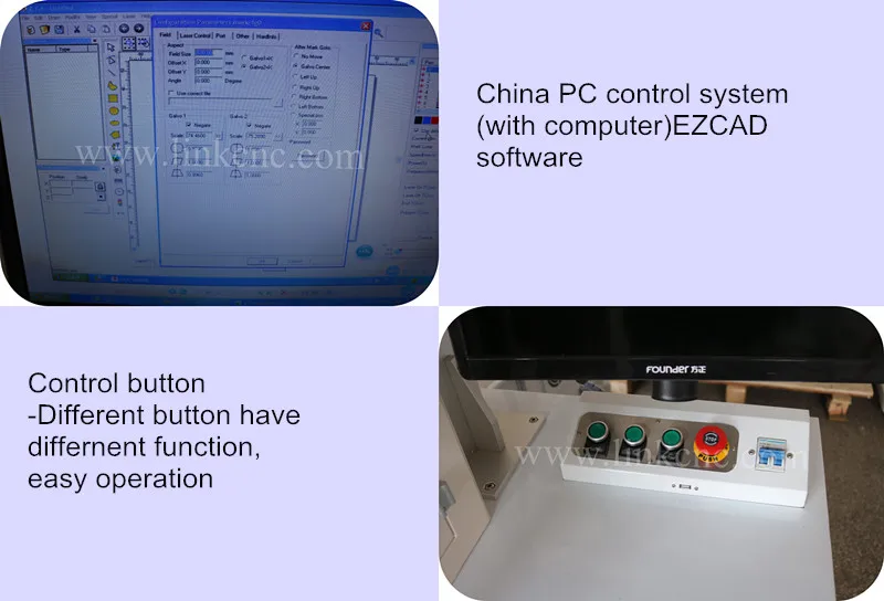 2018 new model 20W 30W 50W fiber sheet laser marking machine