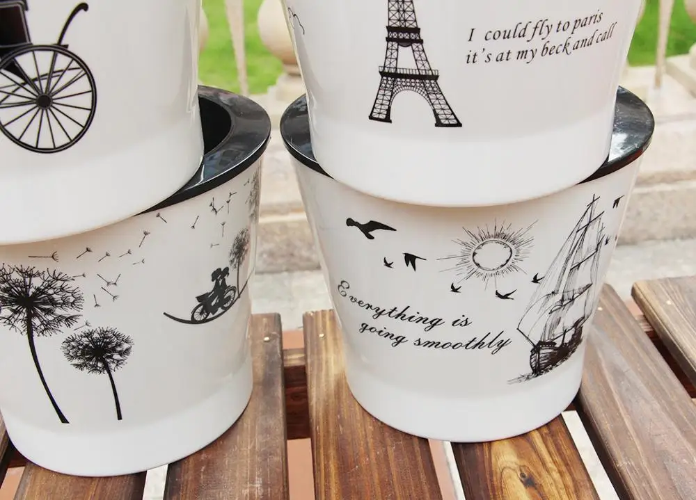 plastic plant pot