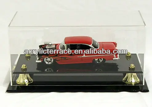 Présentoir Affichage Acrylique vitrine pr modèle maquette voiture Jouet & base 