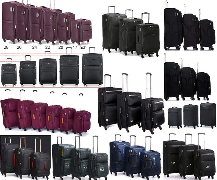 Manufacturers Ballistic Nylon Luggage Trolley Bags For Travel Buy