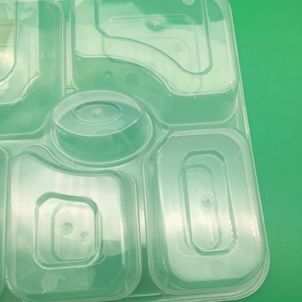 Products Supply Plastic Disposable Multi Compartment Takeaway Food ...