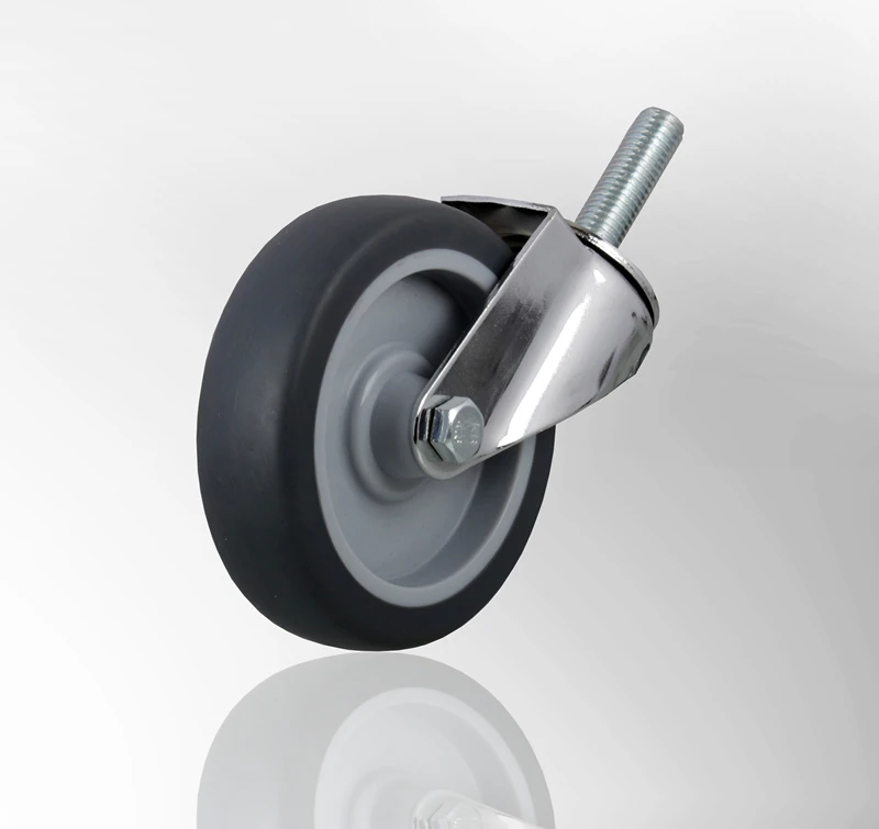 High Quality 4 Inch Screw Type Caster Wheel For Small Trolley Buy