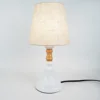 Linen Shade Small Hotel Smart Touch Reading Lamp Kids Touch Sensitive Light