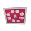 High Quality Any Custom Gold 3D Metal Emblem Picture Frame Badge Photo Frame