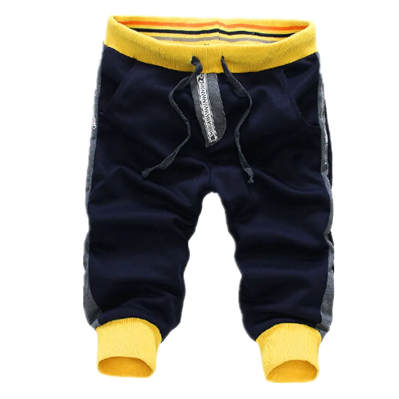 WAWAYA Mens Elastic Waist Casual Sport Running Trainning Cropped Pants Jogger Shorts