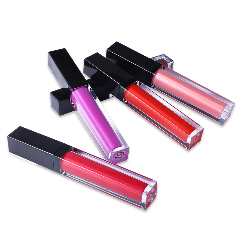 Wholesale Clear Lipgloss Tube Make Your Own Brand Colors Glossy And