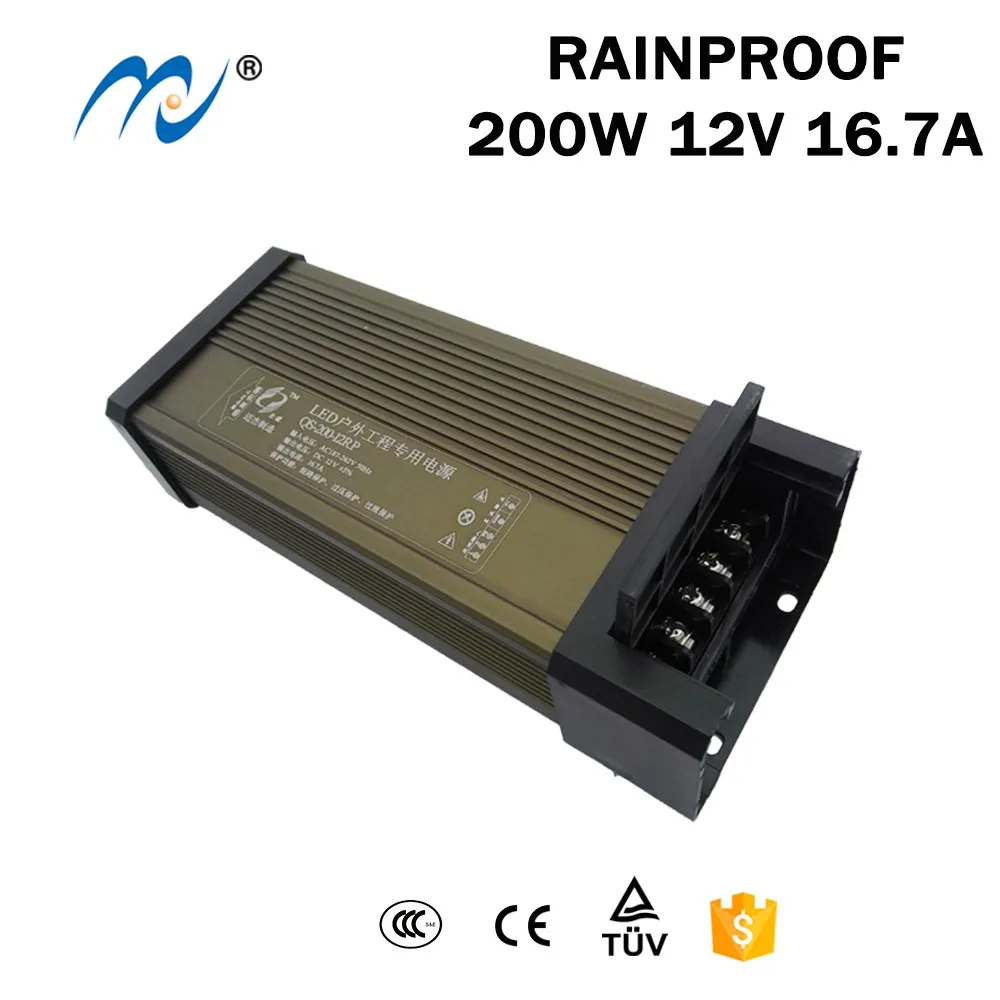 Major 250w Rainproof Power Supply Dc Power Supply 12v 20.8a Ce Rohs