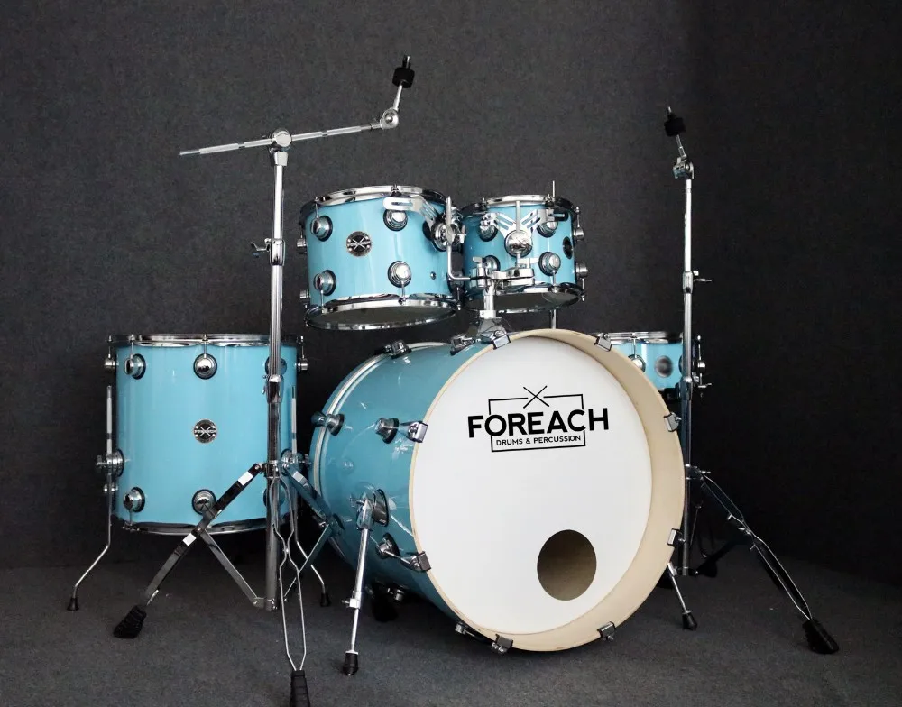 Hot Sale Foreach Wrapped Acoustic Drum Set Drum Kit Buy Drum Set,Drum