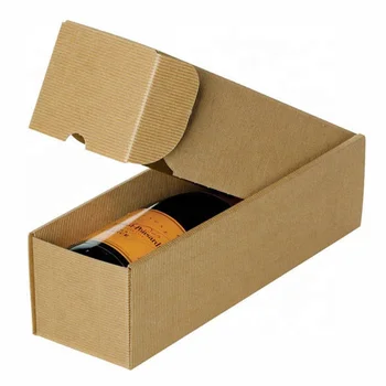 Cardboard Champagne 750ml Wine Beer Bottle Box Custom Boxes With ...