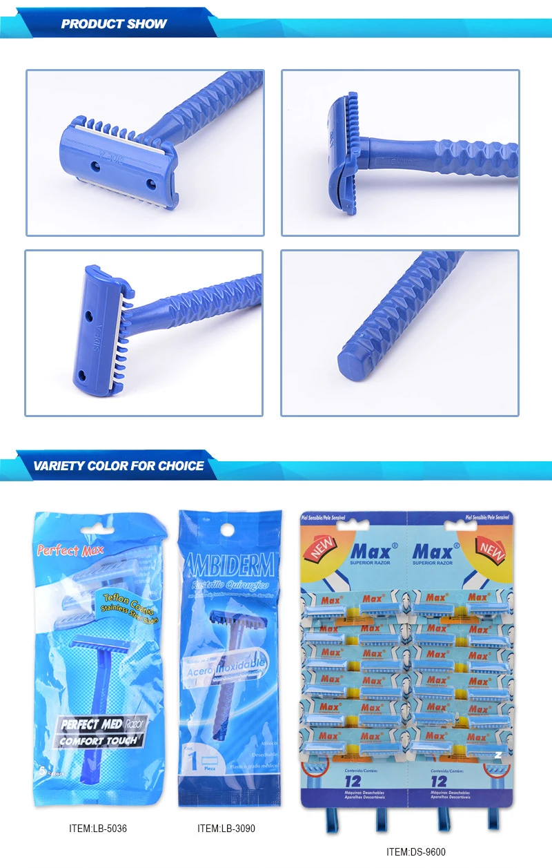 Double Edge Blade Prep Medical Razor With Comb Buy Medical Razor
