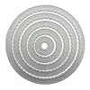 Low MOQ Round Shape Metal Craft Cutting Dies for DIY Scrapbooking