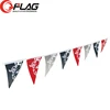Factory direct sale Custom Printing Bunting Triangle Pennant Flags Square Flags