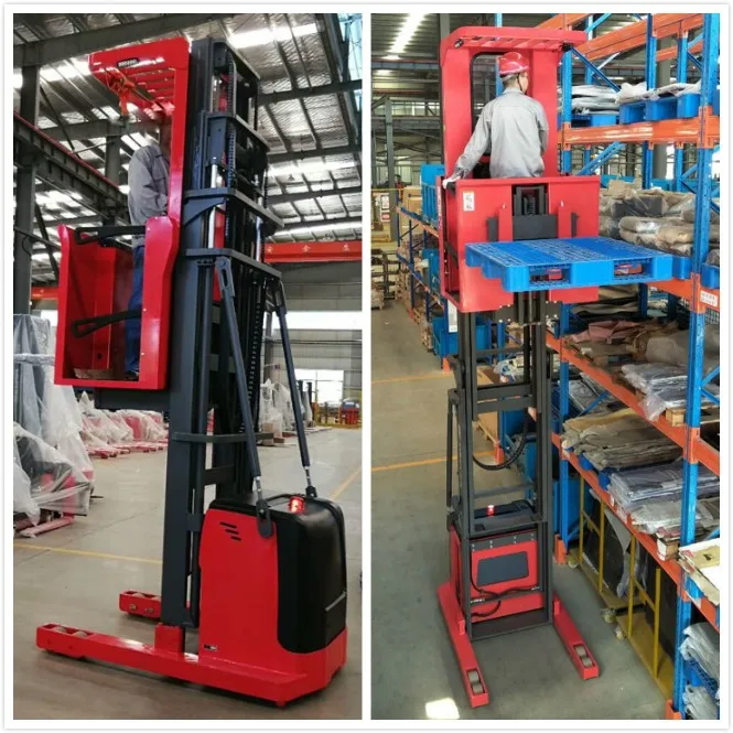 Man Up Electric Order Picker 1.0 Tonne With 6m Lif Height