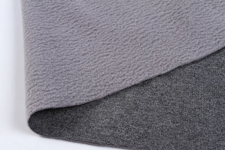 Free Sample Tech Fleece Fabric High Quality Polyester Fleece Fabric