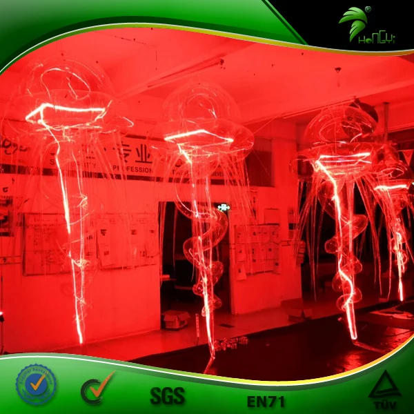 Inflatable Jellyfish Balloon Lighting Inflatable Stage Decoration