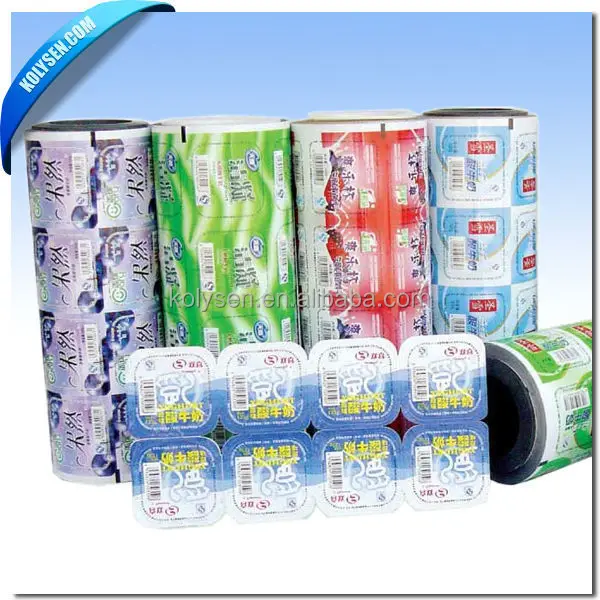 Yogurt Cup Aluminium Foil Rolls Packaging Lids for PP Cups