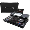 DJ case from kkmark flight cases with laptop tray and wheels all in Black for Pioneer DDJ-SZ2.