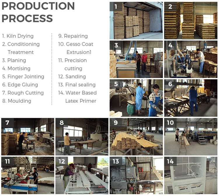 Primed door and window frame moulding