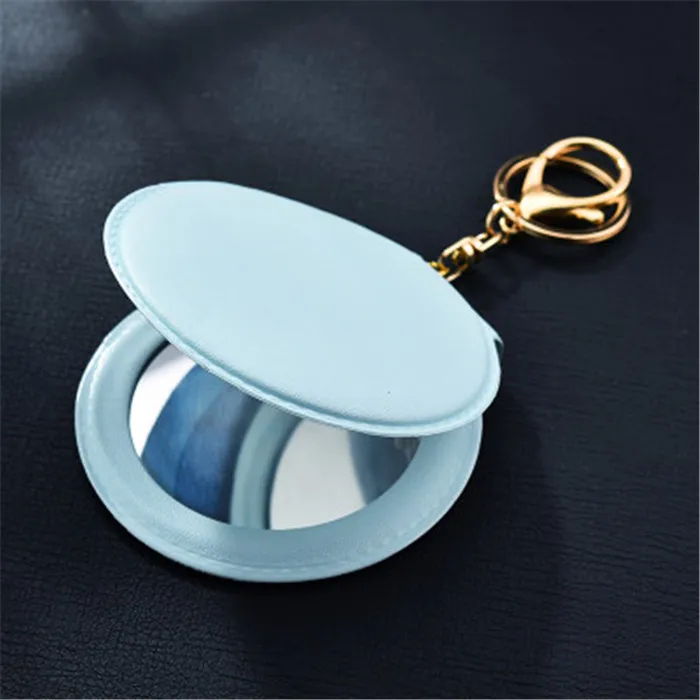 Cosmetic Mirror Keychain Mini Round Mirror Key Chain Buy Cosmetic