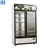 Top sell Best Showcase Double Door Upright Flowers Display Refrigerators