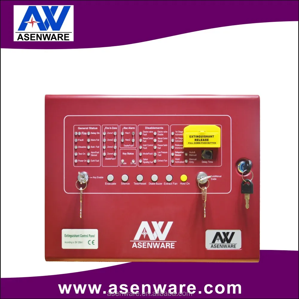 CE Certified Gas Release Extinguisher Control System