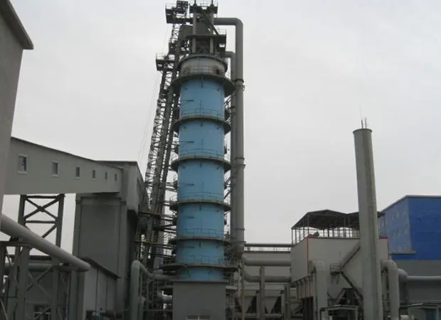 Vertical Shaft Oven Lime Kiln Natural Gas 