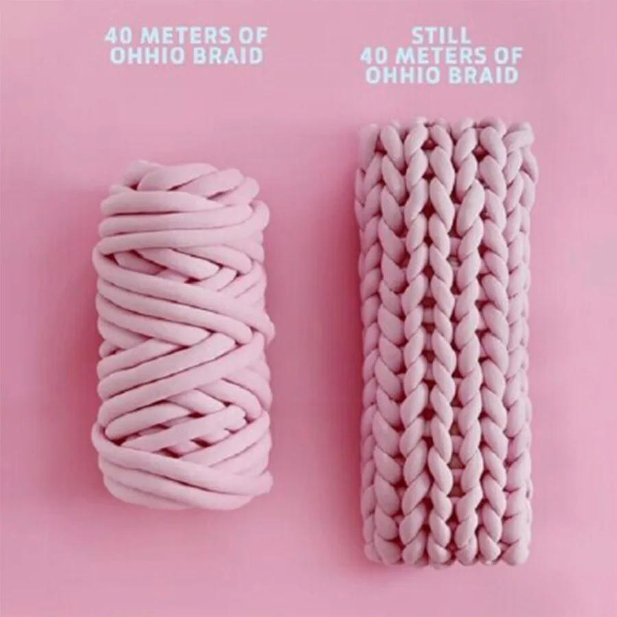 Wholesale 2cm Super Chunky Cotton Yarn Arm Knitting Chunky Knit Yarn