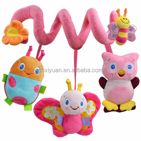 Baby Toy Plush Safe Stuffed Hanging Animal Toy For Baby Bed Infant Toy