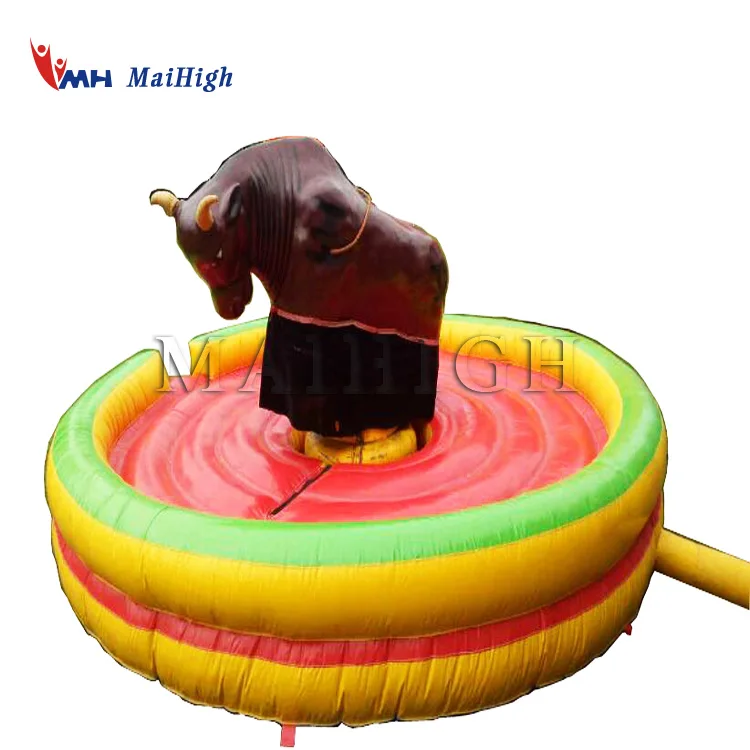 Country club electric mechanical riding adult bucking bronco rodeo bulls for party .jpg