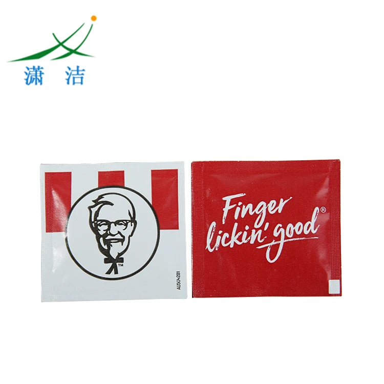Soft Cheap Fast Food Kfc Restaurant Hand Wet Wipes Tissue Buy Kfc
