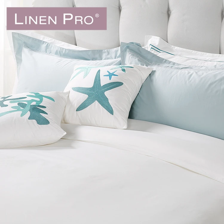 Marriott Luxury Hotel White 300tc 100 Cotton Bedding Set,Soft Home