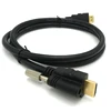 HDMI Cable male to male hdmi cable with locking Screw Gold Plated Support 3D 4K HDTV GOLDTV GOLD