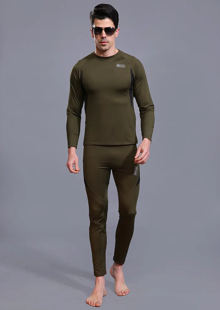 2019 New Men's Winter Outdoor Fleece Lined Thermal Underwear - Buy ...