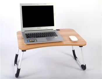 Factory Direct Supplier Portable Folding Laptop Table Stand Desk Bed Sofa Tray