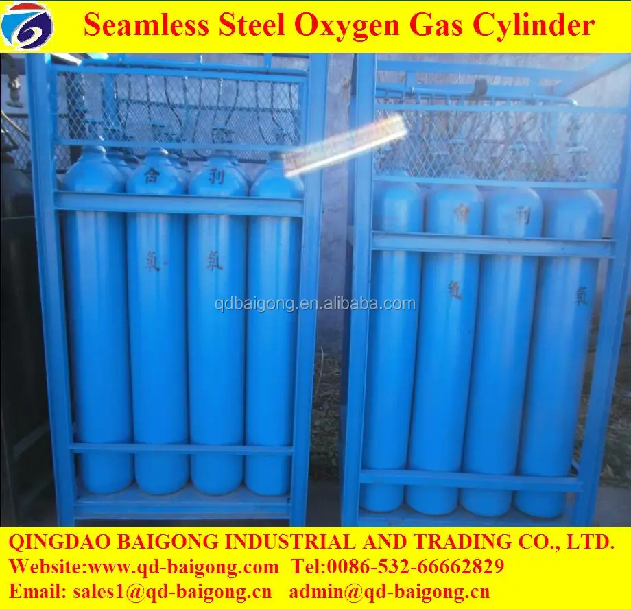 For Arabia Dubai Market 1.4l To 80l Medical Oxygen Cylinder Sizes Buy