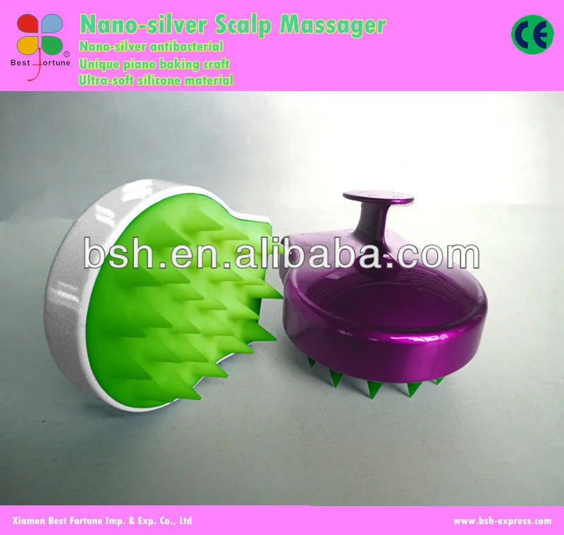 Cheap Silicon Scalp Massage Brush For Hair Growth