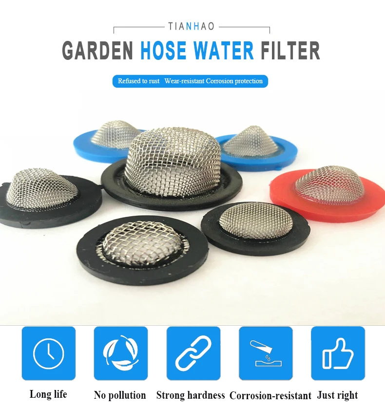Silicon Rubber Gasket 40 Mesh Stainless Steel Hose Filter Screen Buy