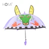 Wholesale Purple Fire Unicorn Printed Custom Kids Whistle Umbrella